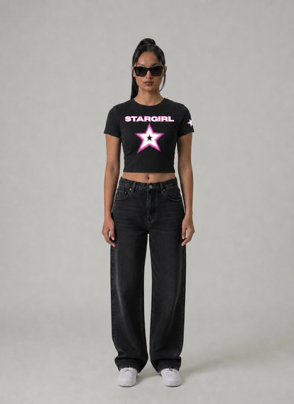 Strz era star girl baby tee
